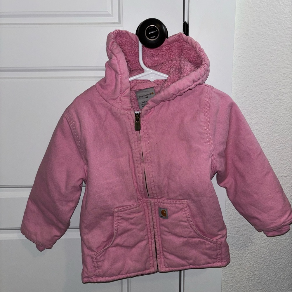 Carhartt Pink Hooded Jacket